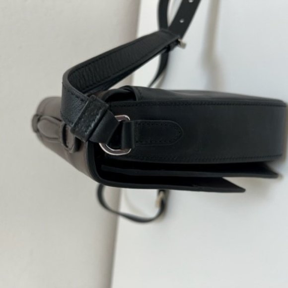 Prada BT1016 Calf Leather Crossbody Bag Brown and Brown NWT Perfect Condition - Picture 11 of 13